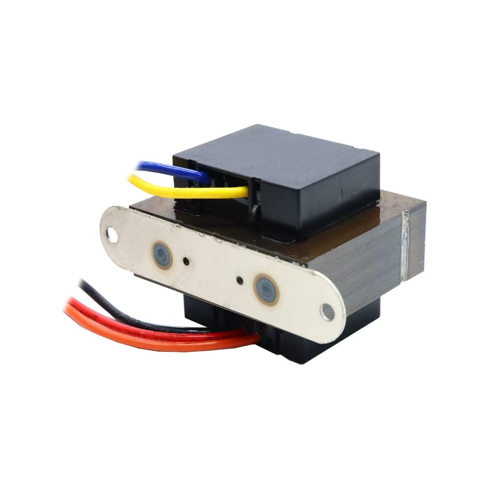 Transformer mounting bracket and wiring
